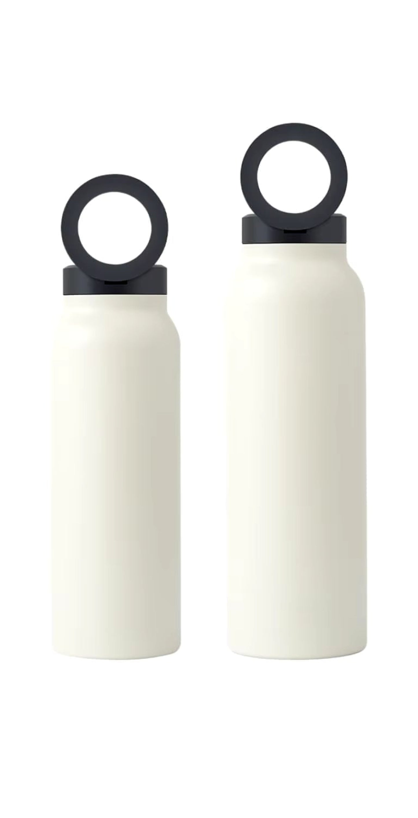 Insulated Water Bottle Compatible Magsafe Water Bottle with Phone Holder,Stainless Steel Water Bottle with Magnetic Phone Tripod