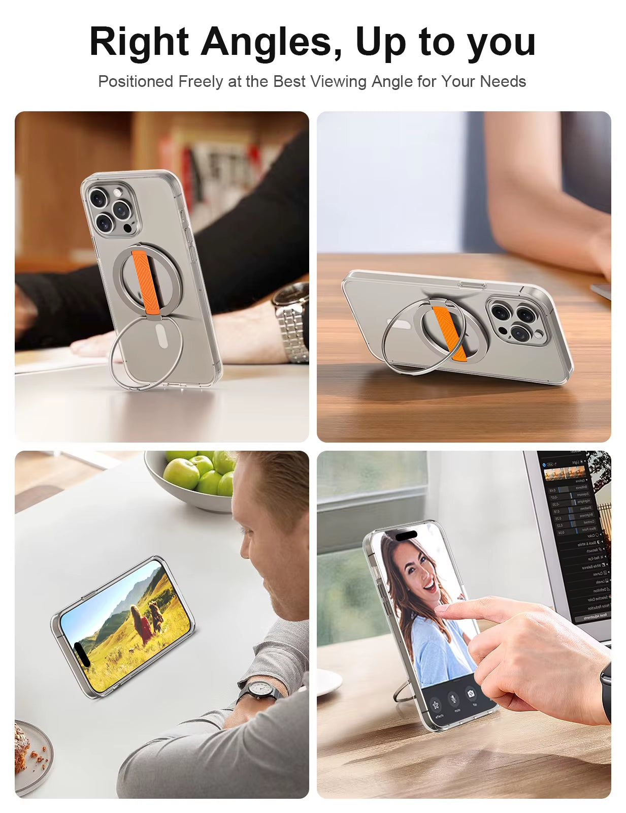 EWA Strong Magnetic Phone Holder Suitable for Magsafe Phone Holder Iphone 13 14 15 with 306 ° Orientation Phone Holder