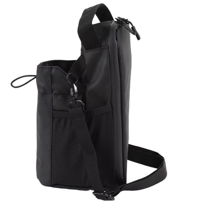 Gym Bottle Bag Magnetic Gym Bottle Sling Bag with Shoulder Strap Black 3 Strong Magnets Portable Gym Bottle Holder for Fitness