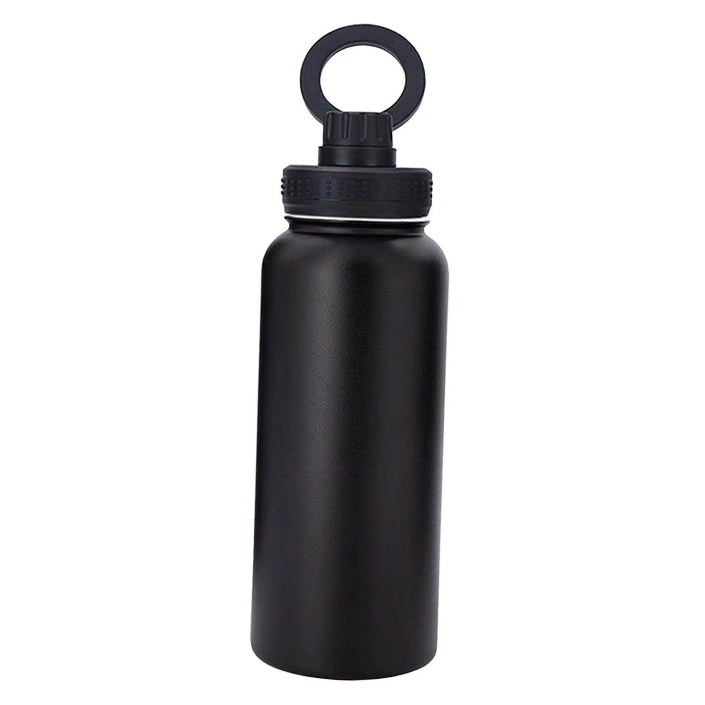 Insulated Water Bottle with Phone Mount Stainless Steel