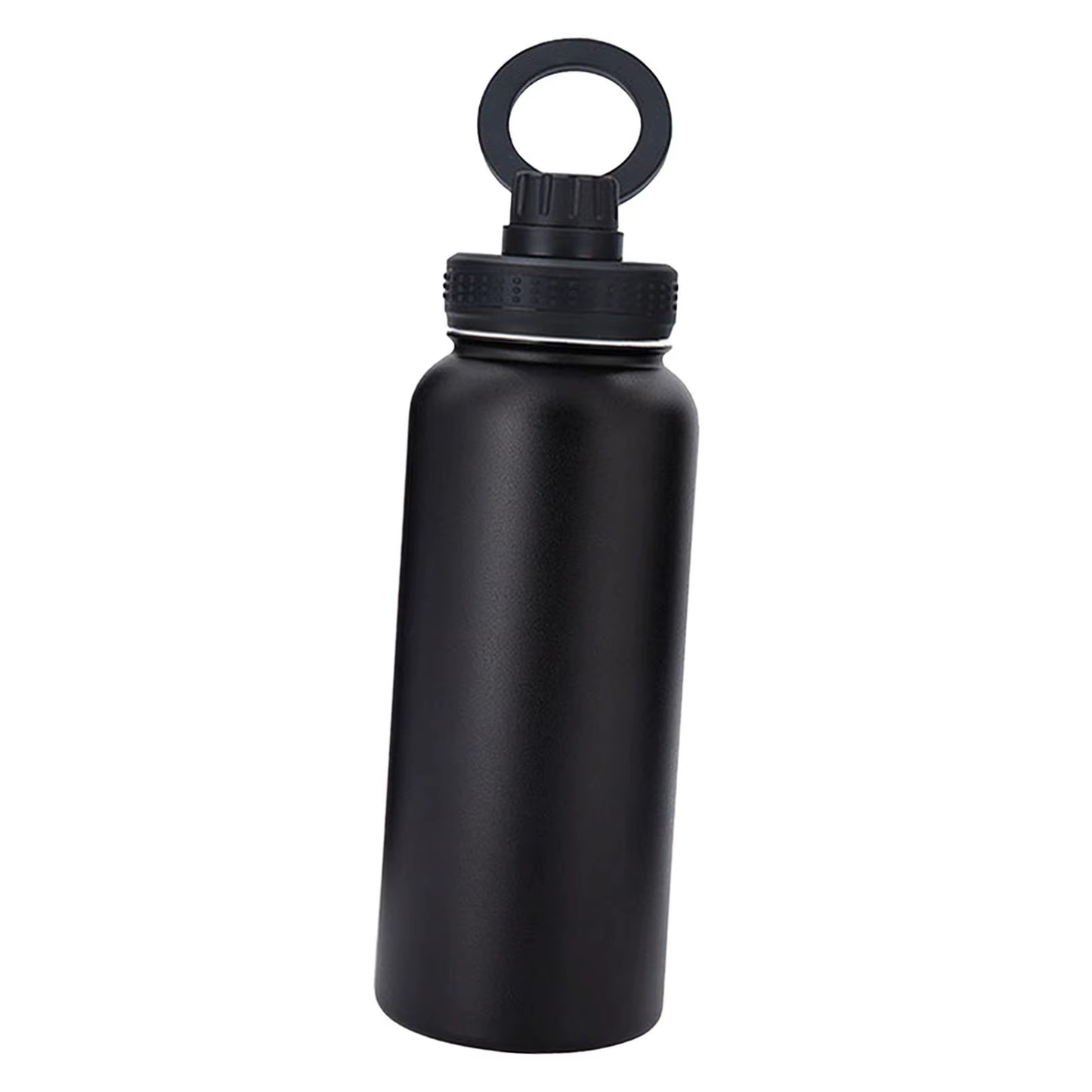 Insulated Water Bottle with Phone Mount Stainless Steel