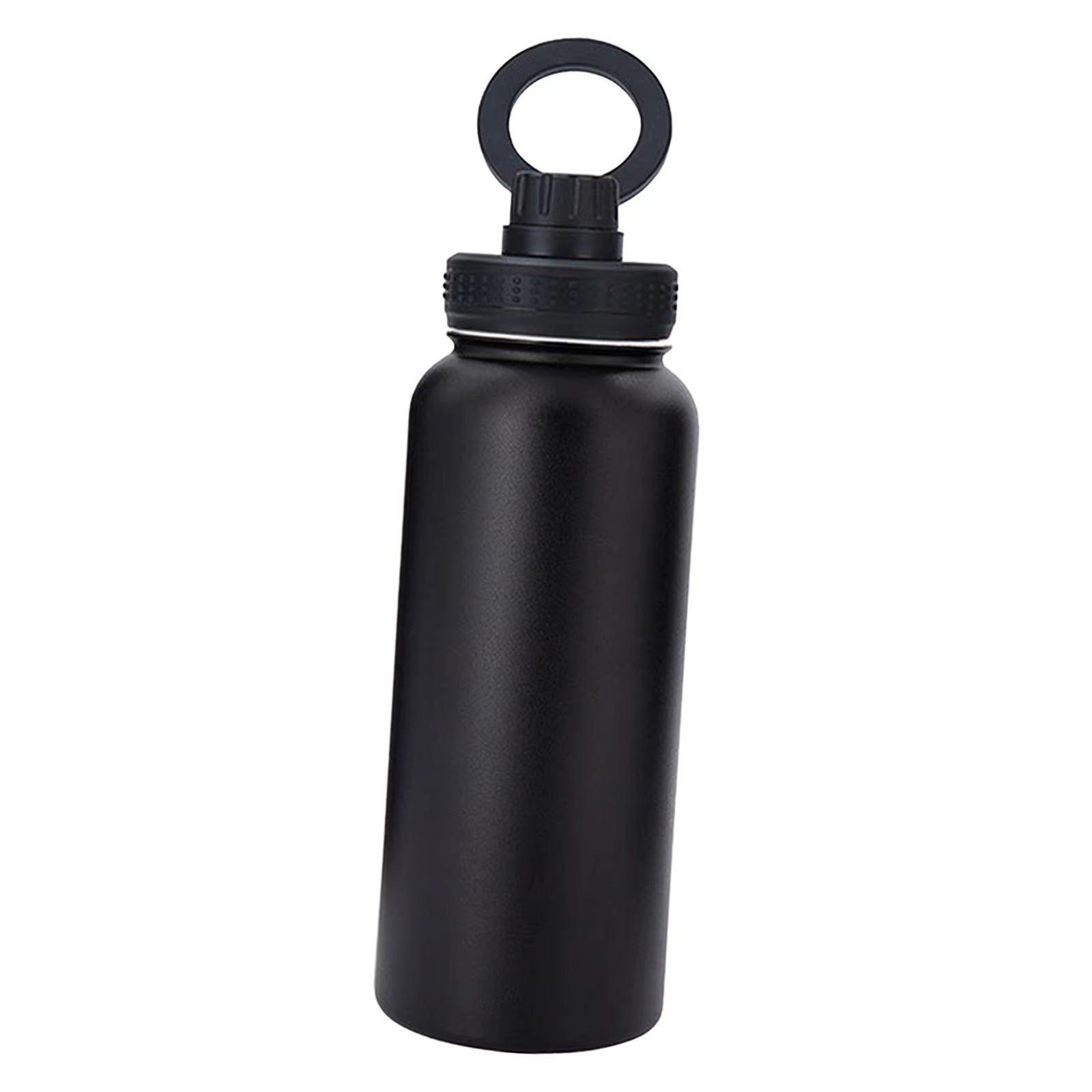 Insulated Water Bottle with Phone Mount Stainless Steel