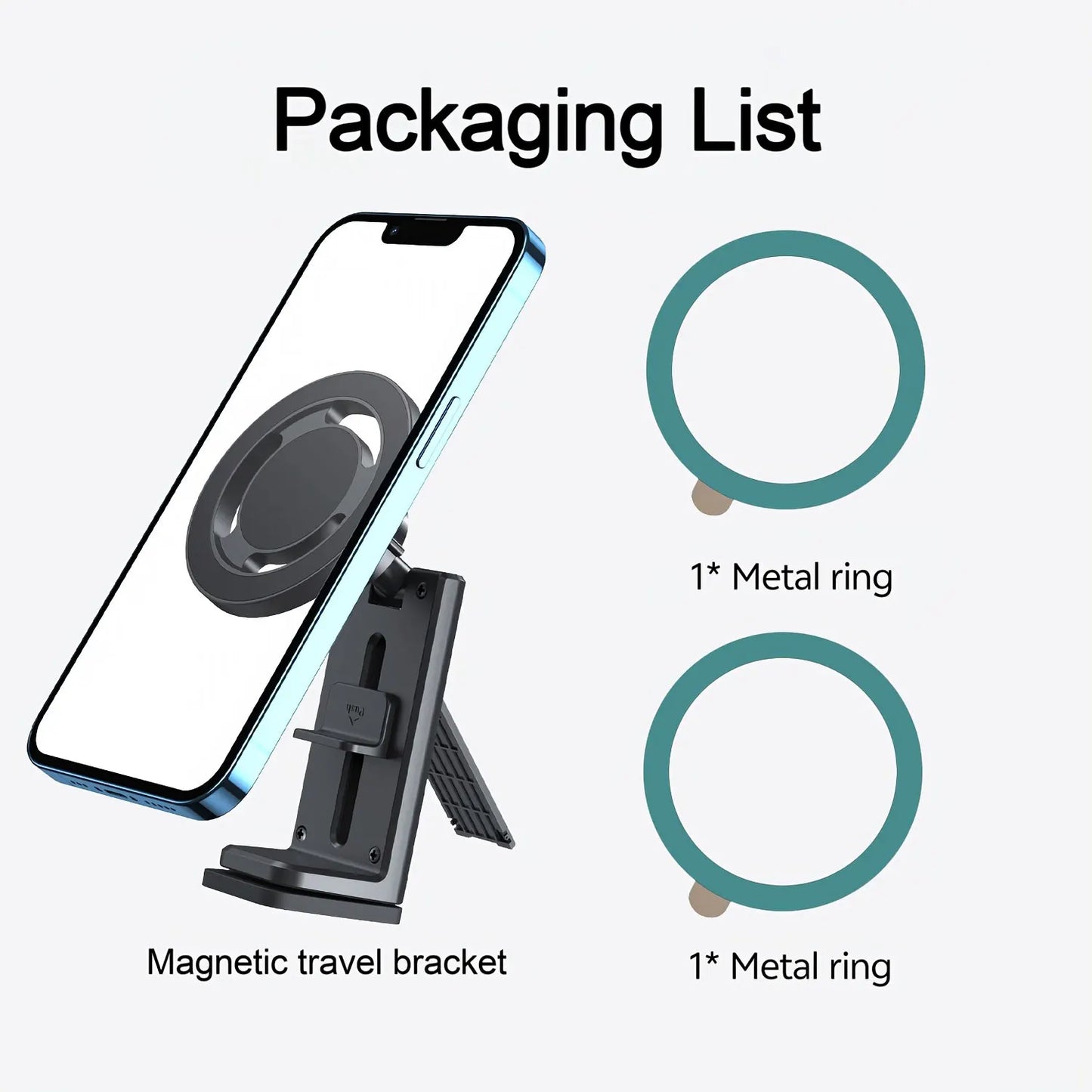 Magnetic Cell Phone Holder Airplane Travel Essentials Phone Holder Desktop Cell Phone Holder Tray Table  Phone Holder